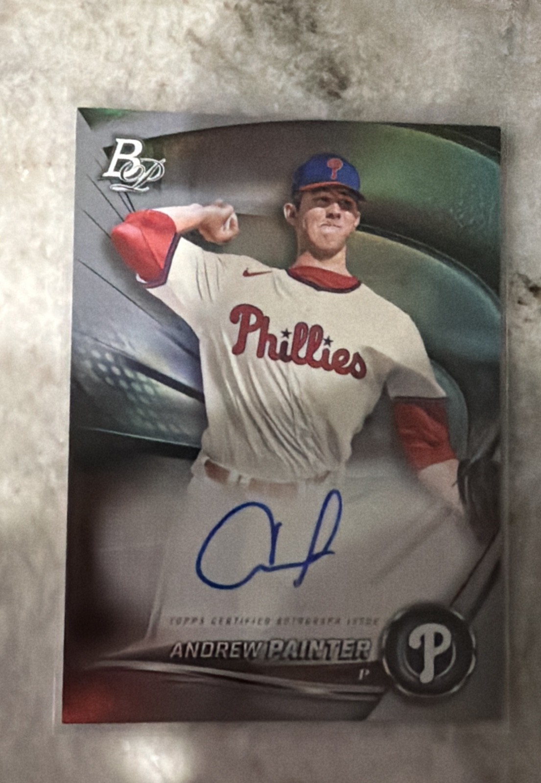 2022 Bowman Platinum - Top Prospects Andrew Painter #TOP-34 Autographs (AU, RC)