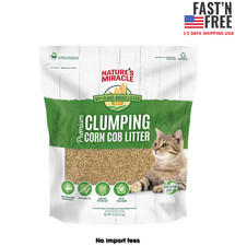Nature  s Miracle Premium Clumping Corn Cob Cat Litter, 10 lb