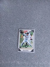 Craig Lefferts Signed In Person 1991 Leaf Padres Card A20