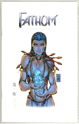 FATHOM #7 MUSEUM EDITION MICHAEL TURNER COVER JAY COMPANY SEALED LTD 25 TOP COW