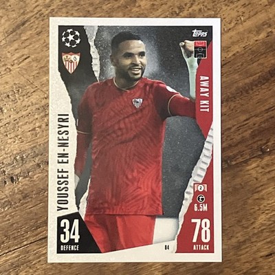 Match Attax Extra 2023/24 Youssef En-Nesyri Auswärtsset (Beschreibung lesen)