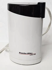 Proctor-Silex Coffee Mill Spice Grinder E160 Stainless Steel Blades White