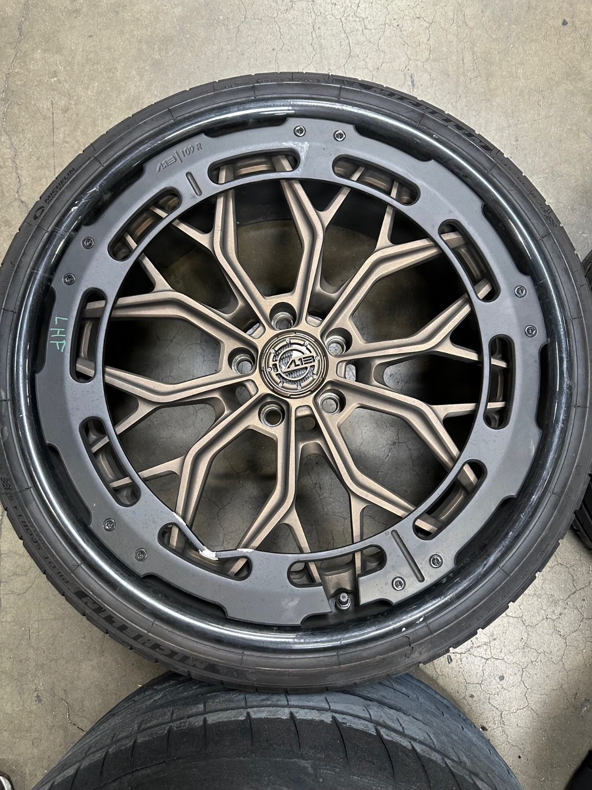 McLaren 720S, AL13 109R Wheel / Rim Set, 20 Front - 21 Rear, Damaged
