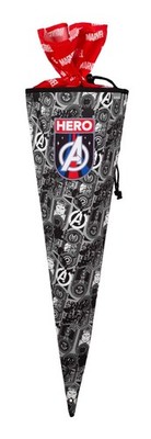 McNeill Schultüte Schultüte Avengers grau schwarz Neu