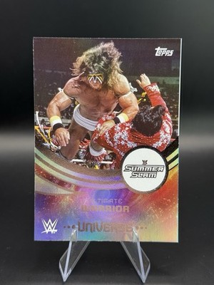 ULTIMATE WARRIOR 2025 Topps WWE Universe Summerslam #280 Trading Card FREE SHIP