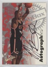 1997-98 Skybox Premium Autographics PJ Brown Auto 1k5