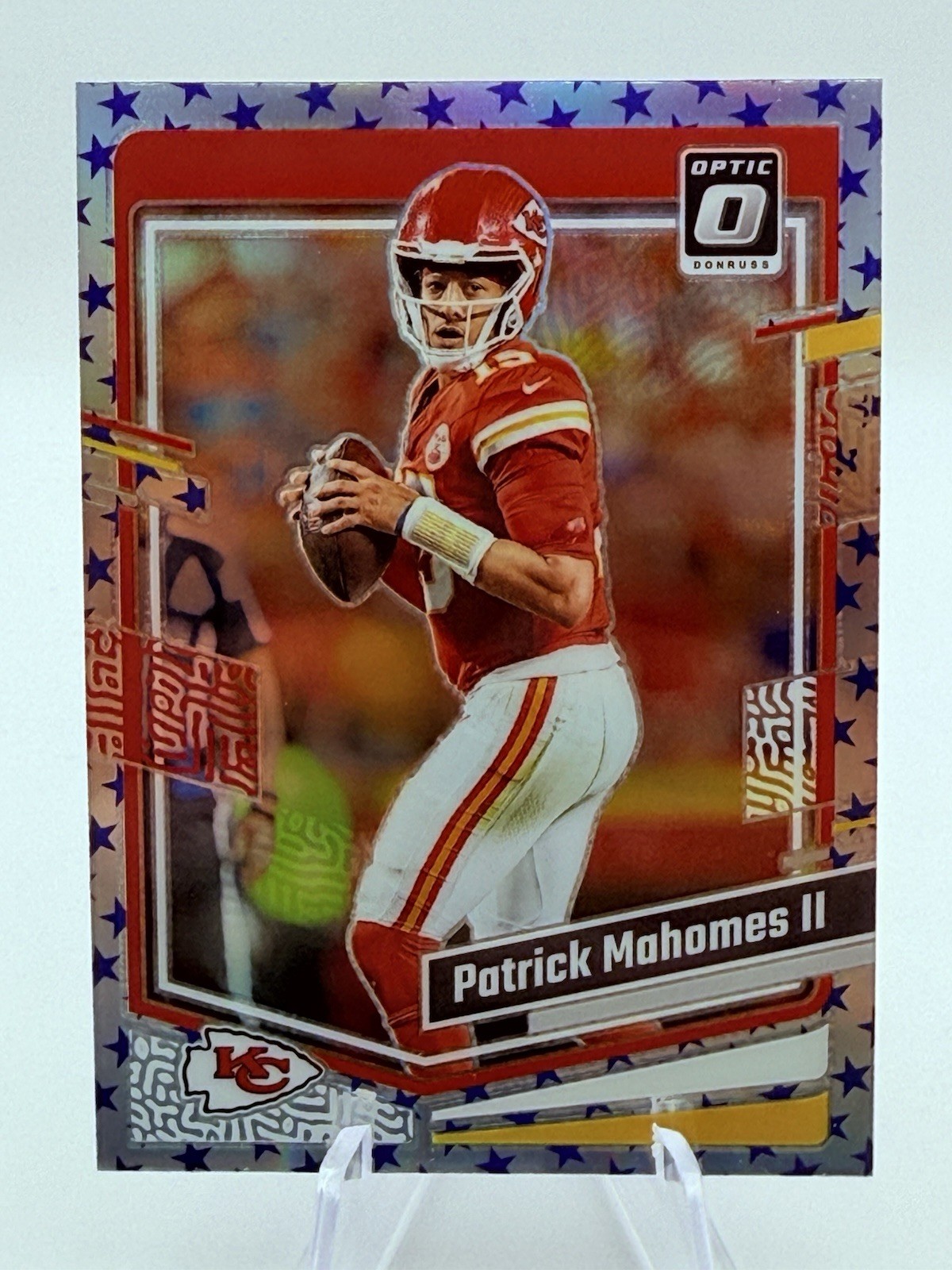 2023 Panini Donruss Optic Stars Prizm #93 Patrick Mahomes II