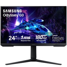 Samsung 24" Odyssey G3 G30D FHD Gaming Monitor, 1ms, 180Hz, AMD FreeSync