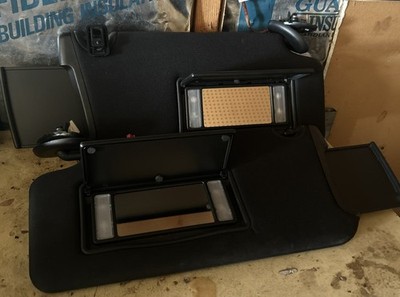 2014 - 2023 DODGE CHARGER  SUN VISOR OEM 5PJ82DX9AC BLACK LH & RH