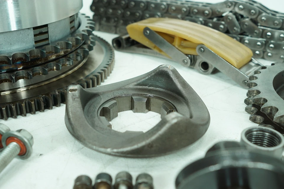 08 Harley Touring Electra Glide OEM Juego de tensor de cadena de cesta de embrague 37813-06A Foto 3 de 4