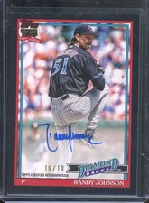 2026 Topps Series 1 RANDY JOHNSON #91A-RJO 1991 Black Border Auto /10 DBacks SSP