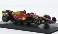 Bburago BBU18-36831SM - 1/43 - Ferrari F1-75 #55 - Neu