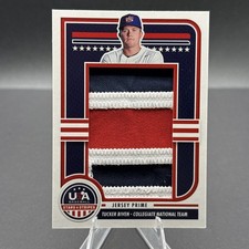 2025 Panini Stars & Stripes USA TUCKER BIVEN Jersey Patch JUMBO /68 Rookie