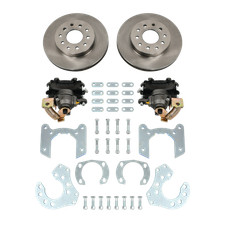 For Ford 9 Inch Rear End Disc Brake Kit W E-brake Caliper