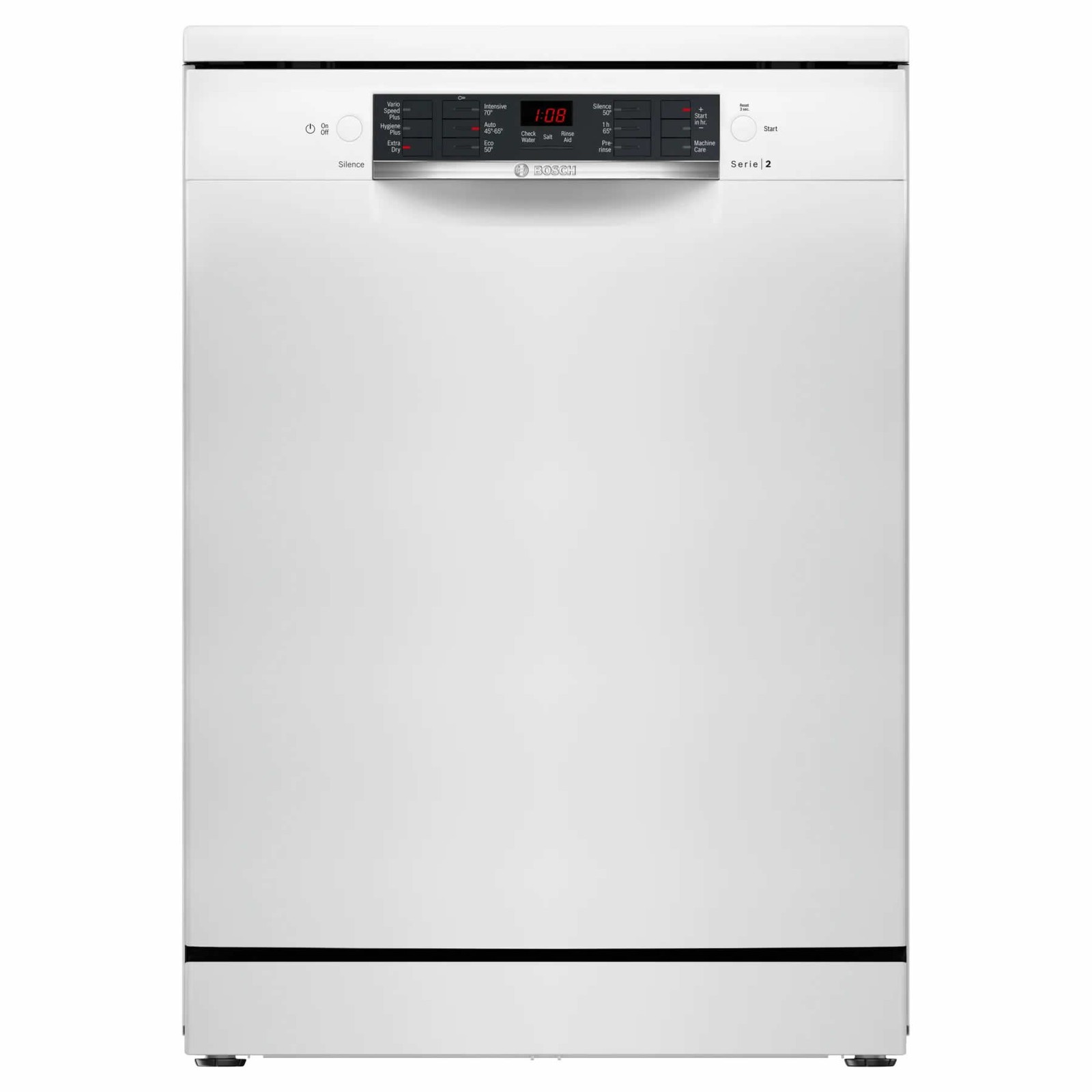 Bosch 60cm Freestanding Dishwasher Series 2 SMS26AW08G White, E Rated (11713) - Image 10