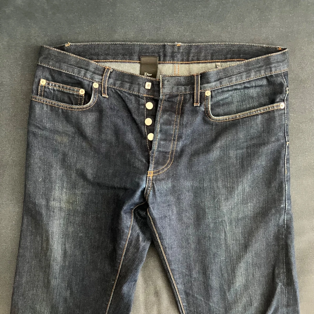 Dior Denim Regular Jeans for Men for sale | eBay