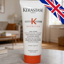 Anti Frizz Heat Protection Kerastase Nectar Thermique Hair Milk 75ml Nourishing