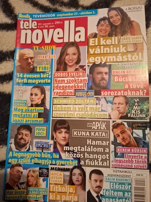 Kerem Bursin,Salih Bademci,Ebru Sahin, Claudia Alvarez,Hungarian magazine 2021