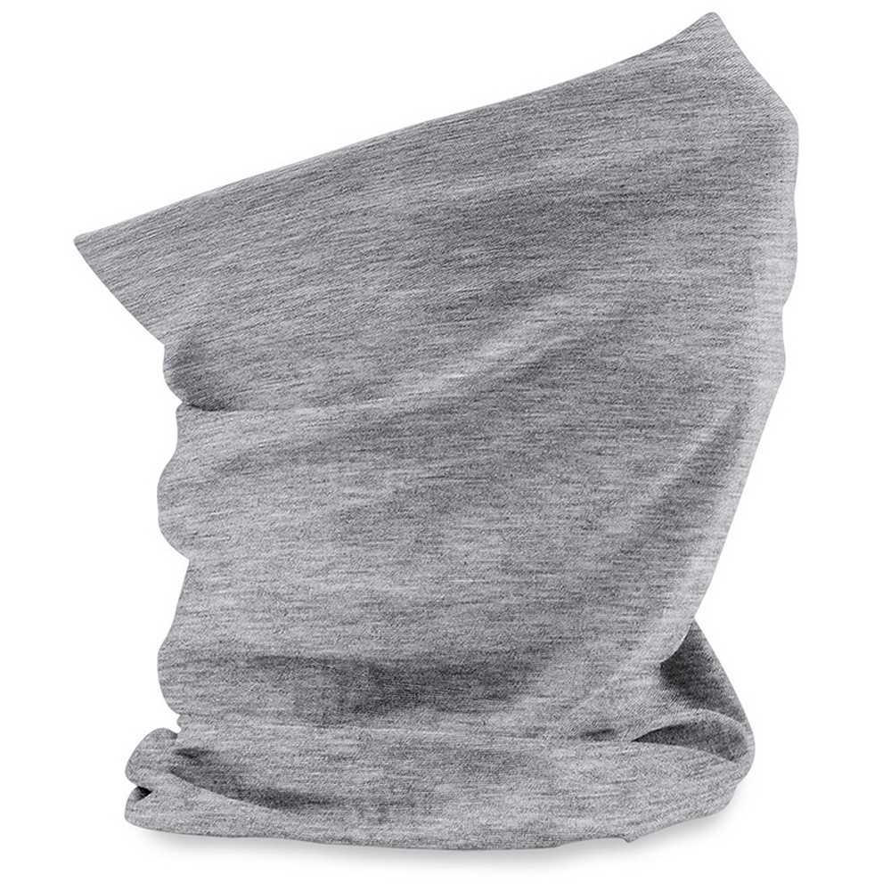 Mens Womens Morf Original Thermal Ski Neck Warmer Gaiter Heather Grey
