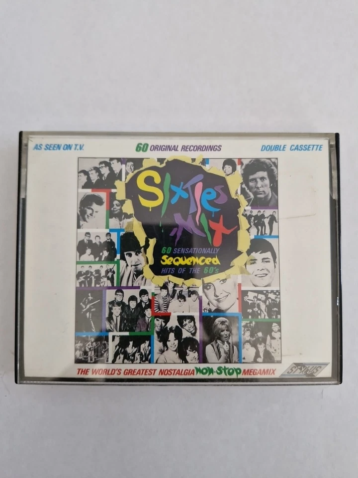 Sixties Mix Original Recordings Double Cassette 60 Original Recordings - Image 2 of 4