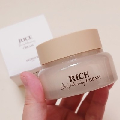 SKINFOOD Rice Brightening Cream 60ml Moisturizing Whitening Cream Pore Care NEW
