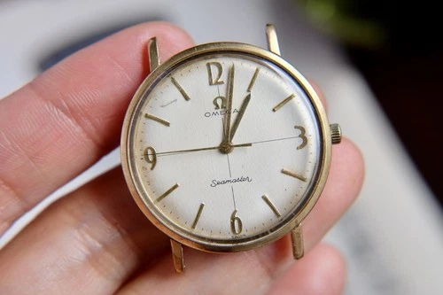 Vintage 1960’s Omega Seamaster Gold Plated 35mm Automatic Men’s Watch - Runs
