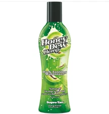 Supre Tan Honey Dew Hemp Dark Tanning Maximizer Indoor Tanning Bed Lotion 8 oz