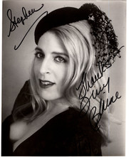 Terry Blaine Signed 8 x 10 Photo / Autographed English Singer