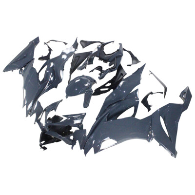 For Kawasaki Ninja ZX6R ZX636 2019-2023 Injection Fairings Bodywork Cover Grey 