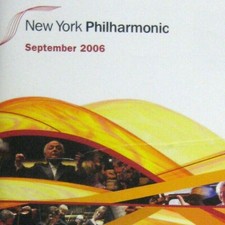 New York City Philharmonic Playbill September 2006 Ticket Maazel Heidi Murphy