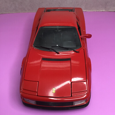 Hot Wheels Red Ferrari Testarossa 1:18 Diecast Mattel 1998 | eBay