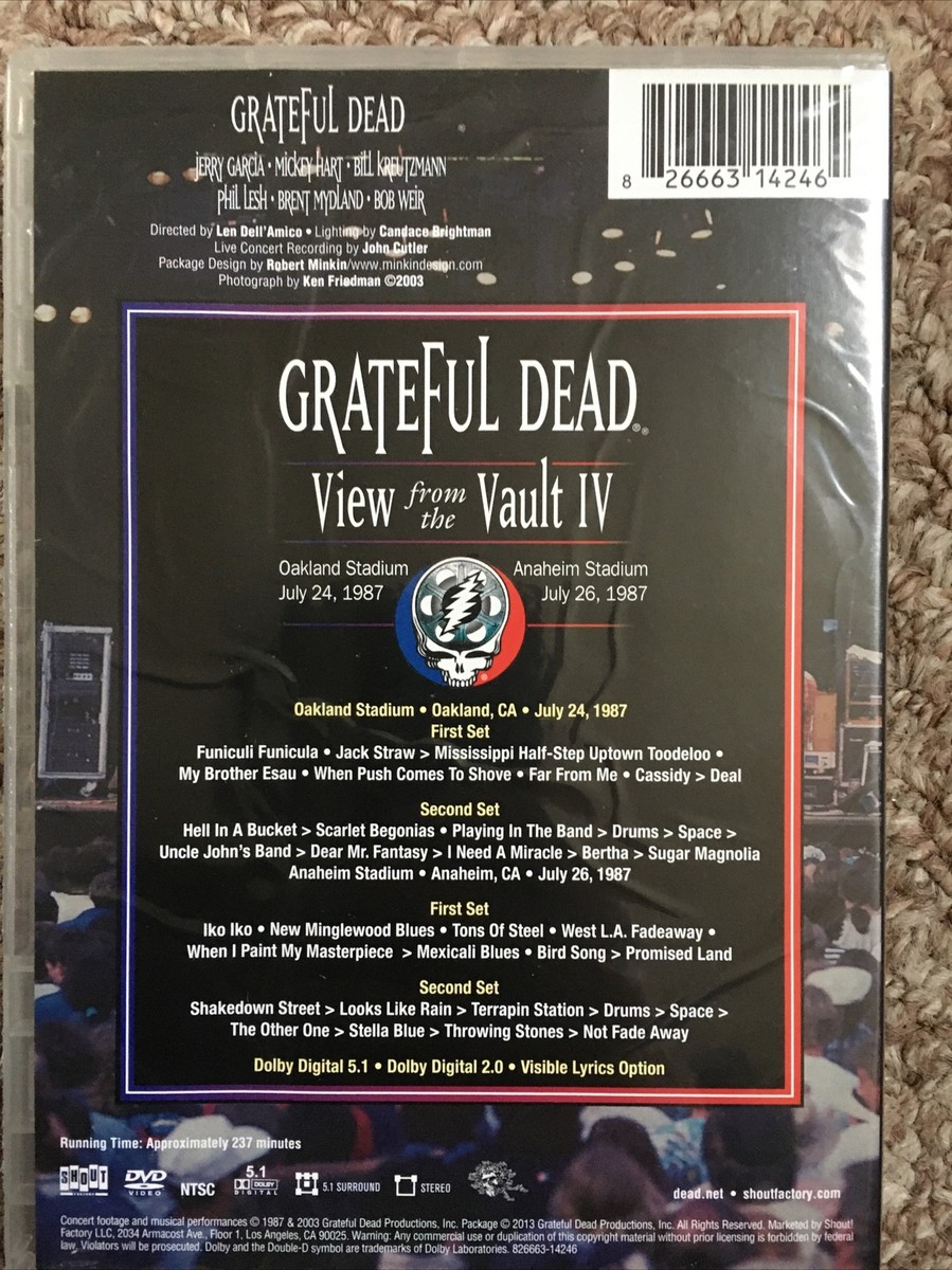 Grateful Dead - View from the Vault IV. Pre Owned. Great Shape