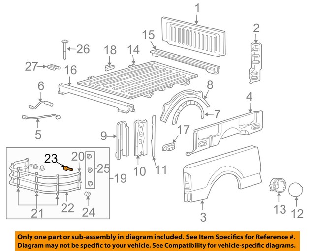 Genuine Ford Bed Extender Locking Pin 0710 Sport Trac 7A2Z99286B26A 08 F150 for sale online eBay