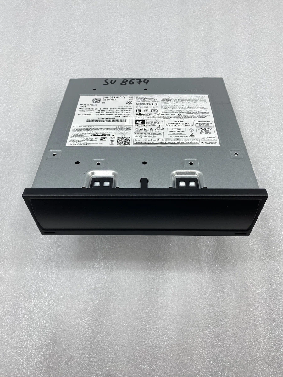 VW Golf 8 Discover Pro MIB3 MQB Unit Navigationssystem 5H0035820Q 