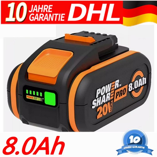 Tondeuse à gazon 8,0 Ah pour batterie Worx 20 V Li-ion WA3553 WA3551.1 WX390 WX176 WA3553.1  - Photo 16/23