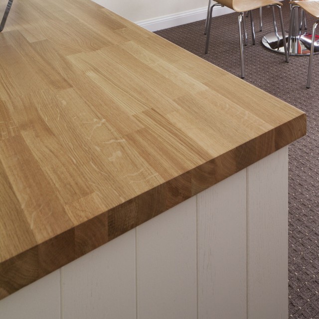 Prime Oak Wood Kitchen Worktop 3000mm X 720mm X 40mm Wooden