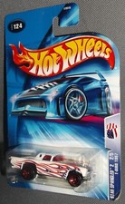 Hot Wheels 2004 124 Star Spangled 2 2 of 5 T Bird 1957 White Blue Red 5SPs