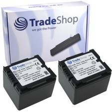 2x AKKU für PANASONIC CGR-DU06 CGA-DU14 VBD070 VW-VBD140