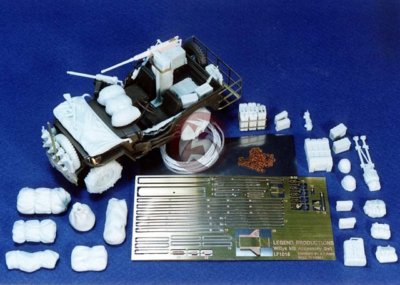 Legend 1/35 Willys MB Jeep Accessory Set WWII (for Tamiya