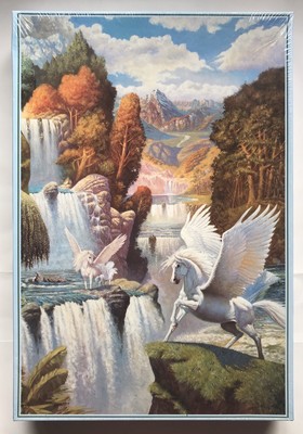 Express Geschenke, Pegasus Valley Falls, 1000 Stck. Puzzle/Puzzle, NEU-VERSIEGELT