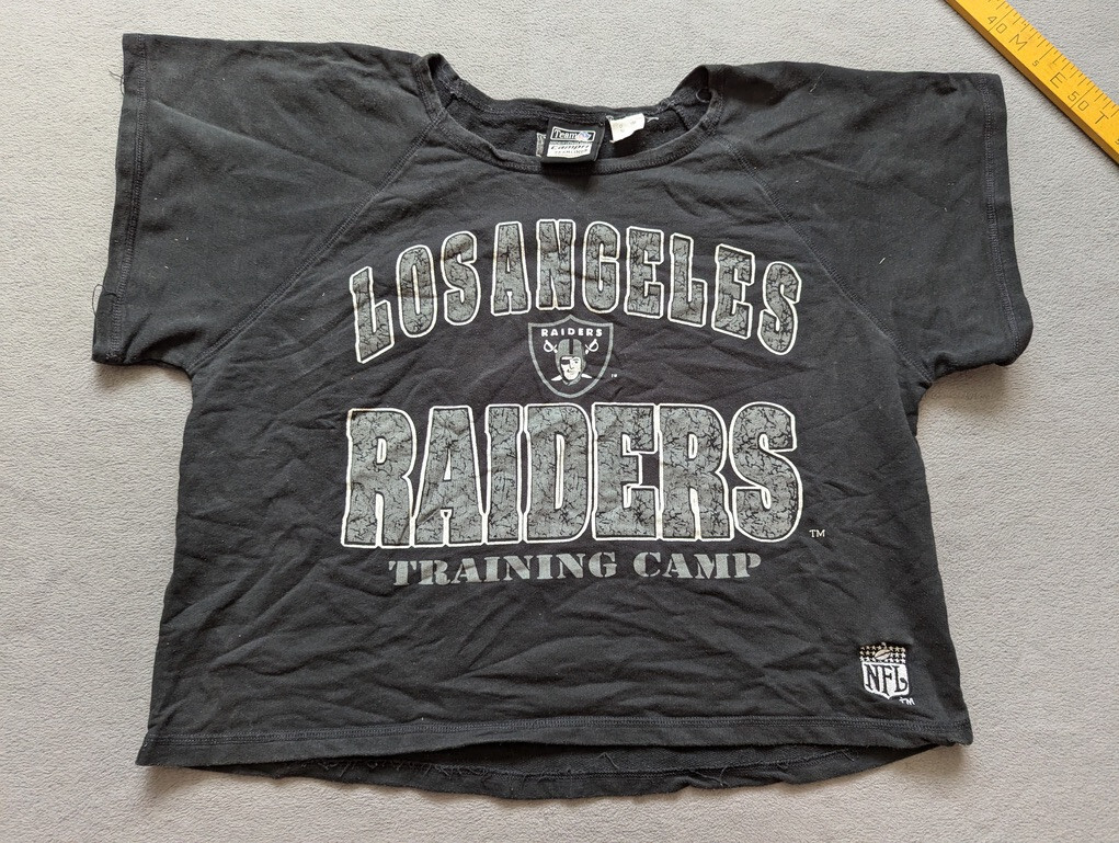 NFL Oakland Raiders Los Angeles Training Camp Shirt Size 188 Campri Teamline