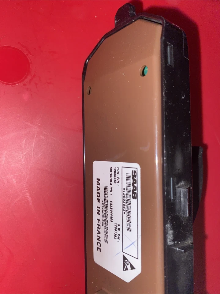 03-11 Saab 9-3 10 11 9-3X Interruptor de control de ventana de puerta trasera izquierda del lado del conductor AA78 Foto 3 de 4