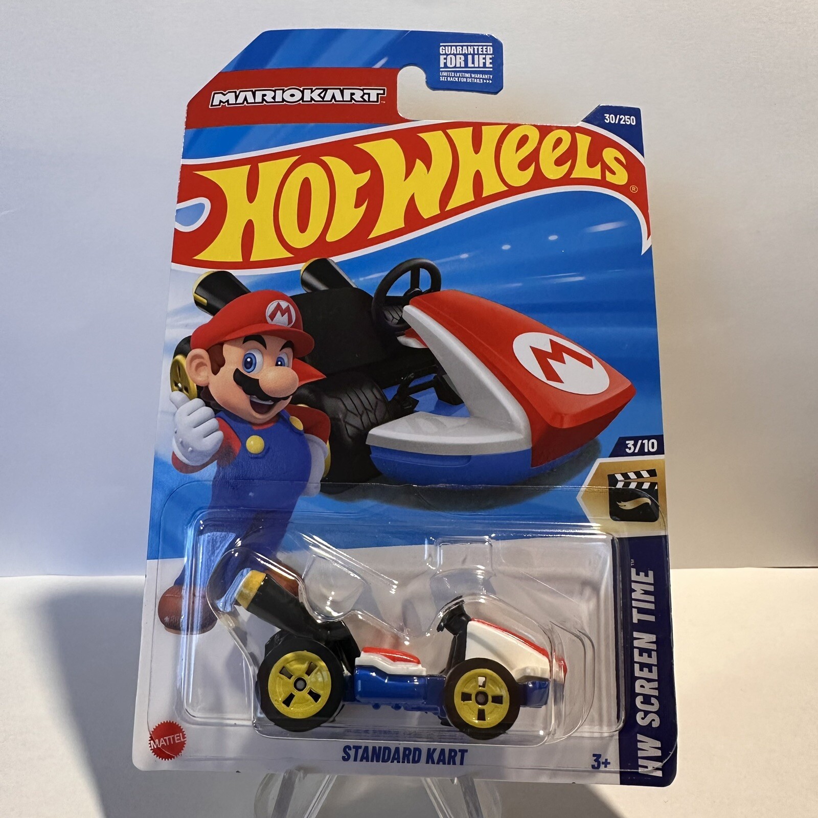 Hot Wheels Standard Kart Blue #30 30/250 - 2025 HW Screen Time