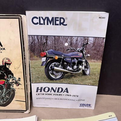 Clymer Vintage Honda Motorcycle Dirt Bike Repair Manuals | eBay