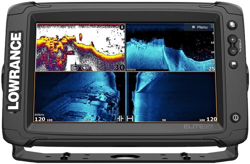 refurbished lowrance fish finders REFURBISHED Lowrance Elite FS 9 w/Active Imaging™ 3-in-1 Transducer
