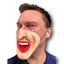 thumbnail 37 - Half Face Comedy Funny People Face Mask Stag Hen Latex Party Masks Masquerade