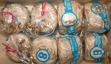 KG 4 Tre Stelle "Ambra" filo per pizzi. N° 8 Col. ecrù classico