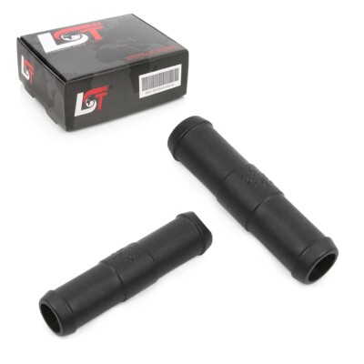 2x Schlauchverbinder Zwischenstück für Rohr und Schlauchverbindungen Ø 16 mm