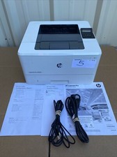HP LaserJet Pro M402n Printer W / Toner cables firmware updated, Tested 5