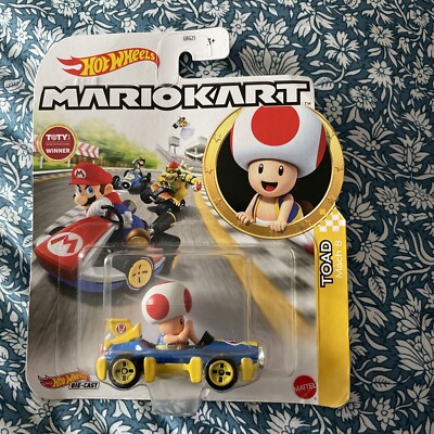 Mach Mario Kart Hot Wheels Toad HOT WHEELS MARIO KART TOAD MACH